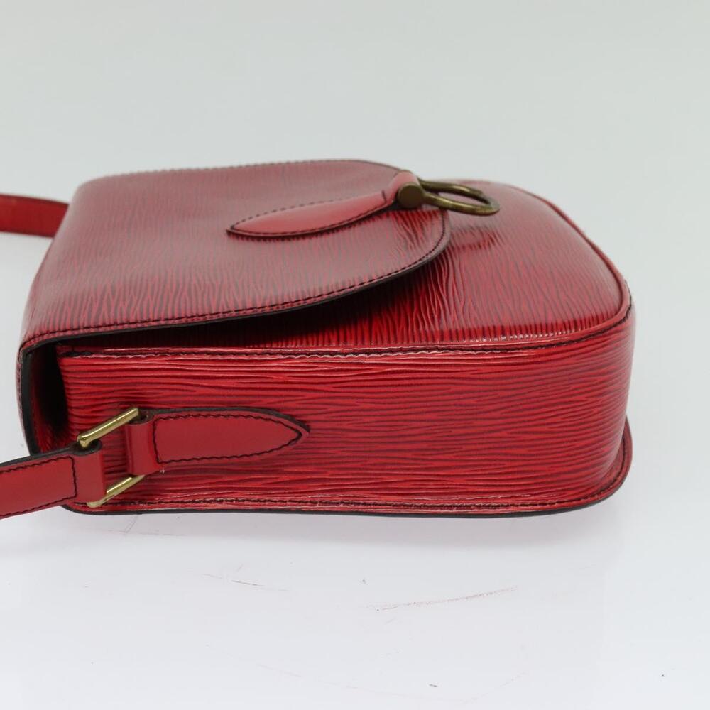 LOUIS VUITTON Epi Saint Cloud GM Shoulder Bag Red M52197 - Picture 3 of 16